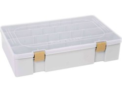 W3 TACKLE BOX GREY/CLEAR