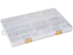 W3 TACKLE BOX GREY/CLEAR