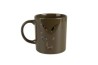 Fox Green and Camo Head Ceramic Mug