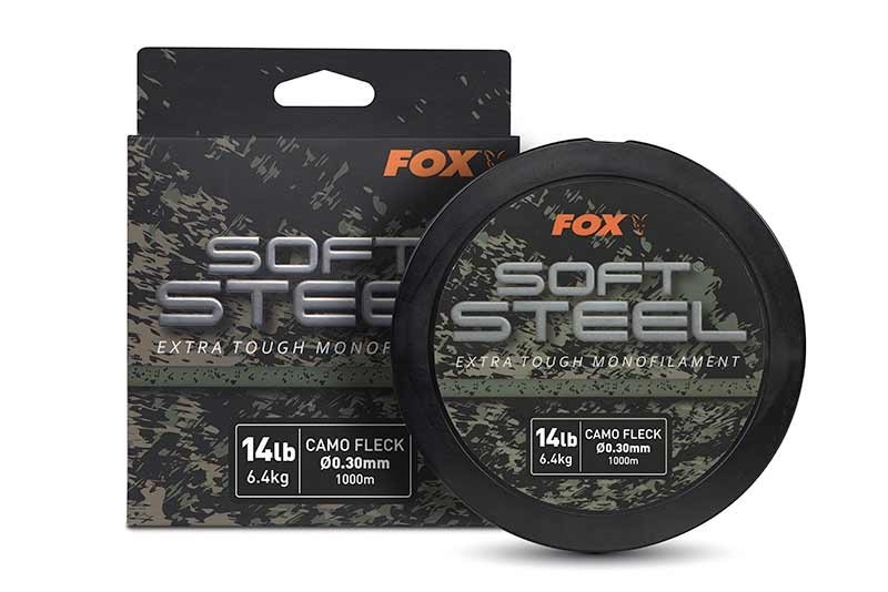 Soft Steel Fleck Camo Mono 24lb (10,9kg) 0,40mm x 1000m