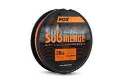 Submerge Orange sinking braid x 300m 0,25mm 45lb/20,4kg