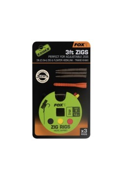 Edges Zig Rig 8 - 12lb 3ft x 3