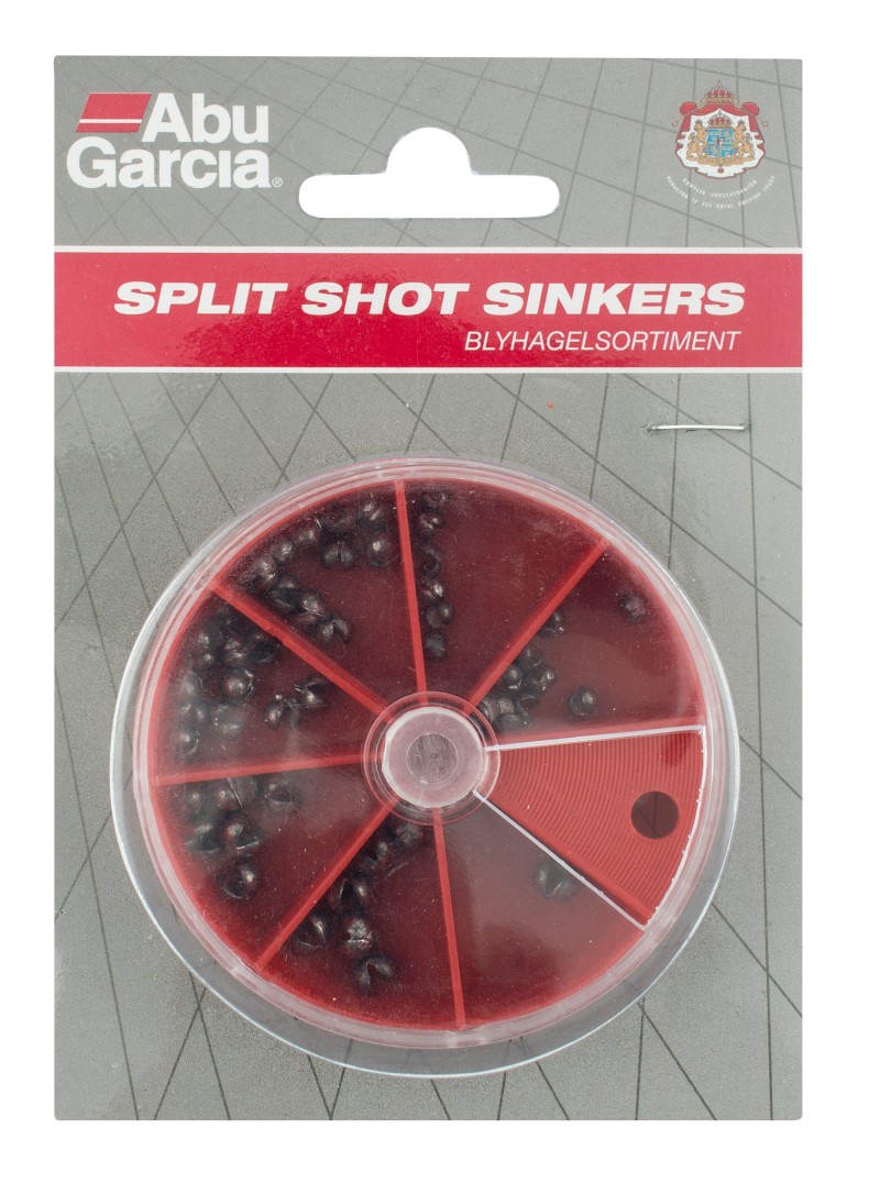 Assorted Split shot sinkers