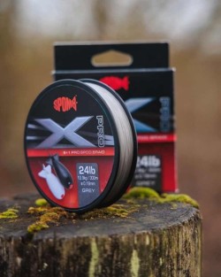 Spomb X Pro Braid Grey 8+1 0,18mm 24lbs