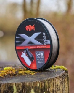 Spomb X Pro Braid Grey 8+1 0,18mm 24lbs