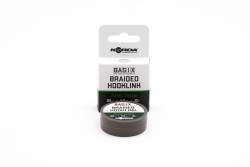 Basix Braided Hooklink 18 lb 10 m