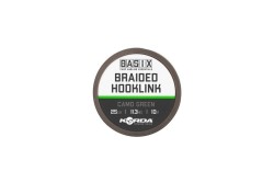 Basix Braided Hooklink 18 lb 10 m