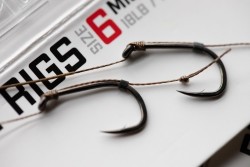 Basix Hair Rigs Wide Gape Size 4 25 lb