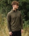 Kool UPF Zip Jersey | Dark Kamo S