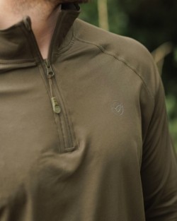 Kool UPF Zip Jersey | Dark Kamo S