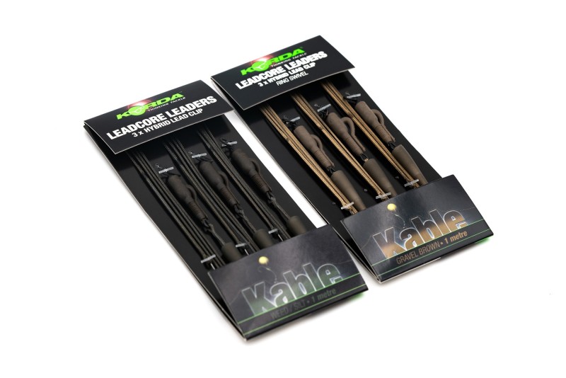 Leadcore Leader Lead Clip Gravel 3 per pack - 1 m