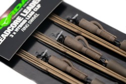 Leadcore Leader Lead Clip Gravel 3 per pack - 1 m