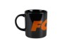 Fox Black and Orange Logo Ceramic Mug