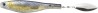 DARTSPIN PRO JIG HEAD 4 1/2 BLACK SHINER - SILVER monté x1