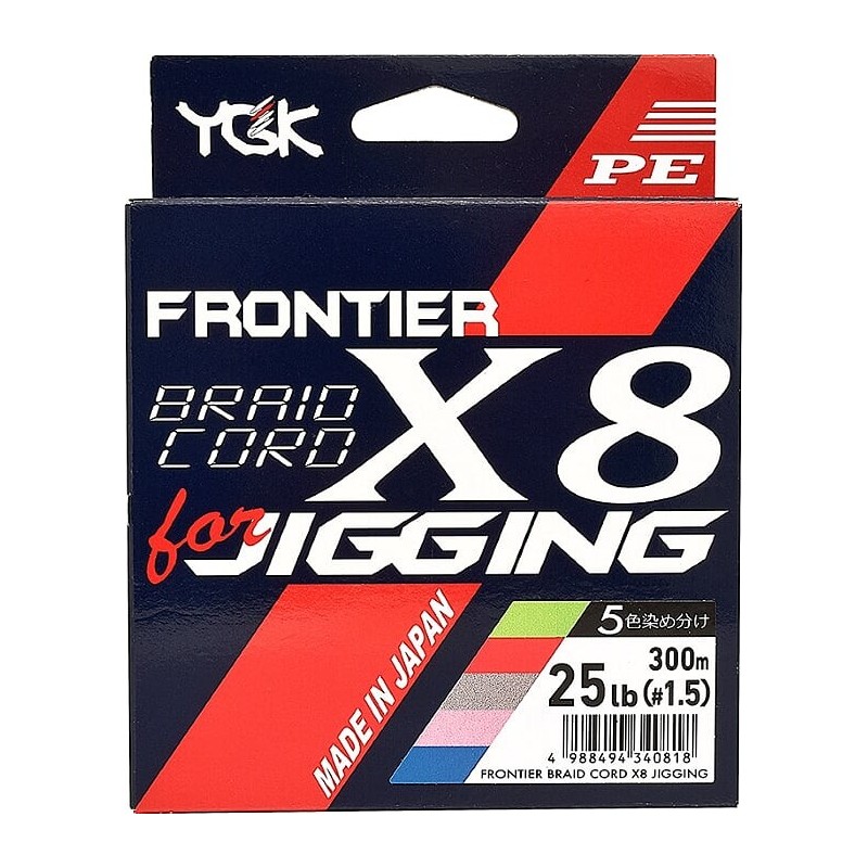 FRONTIER BRAID CORD D740 0,8 - 200m - X8 Jigging