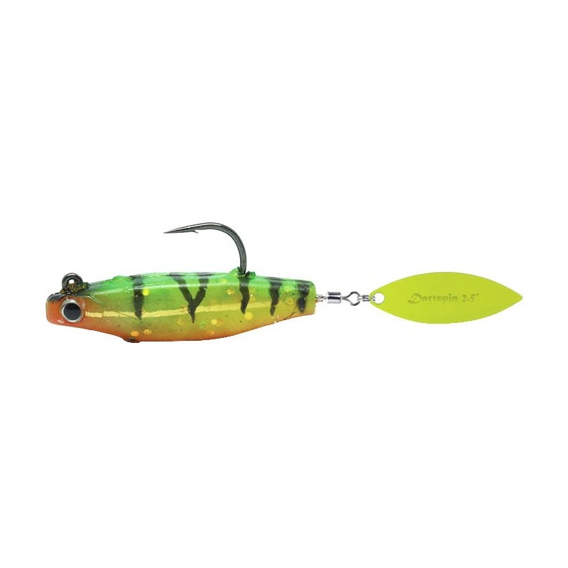 DARTSPIN PRO INT WGHT 2 1/2 FIRE TIGER/CHART