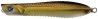 FLYING PENCIL 110 INSHORE SP AMBER GOLD LINE