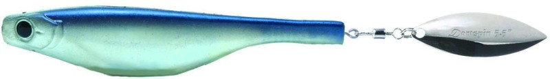DARTSPIN PRO JIG HEAD 4 1/2 ALEWIFE - SILVER monté x1