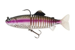 Replicant 23cm 9in JOINTED 130g UV Silver Bait Fish