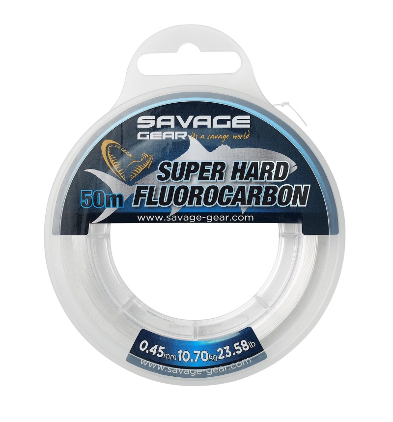 SUPER HARD FC 50M 0.68MM 22.40KG CLEAR