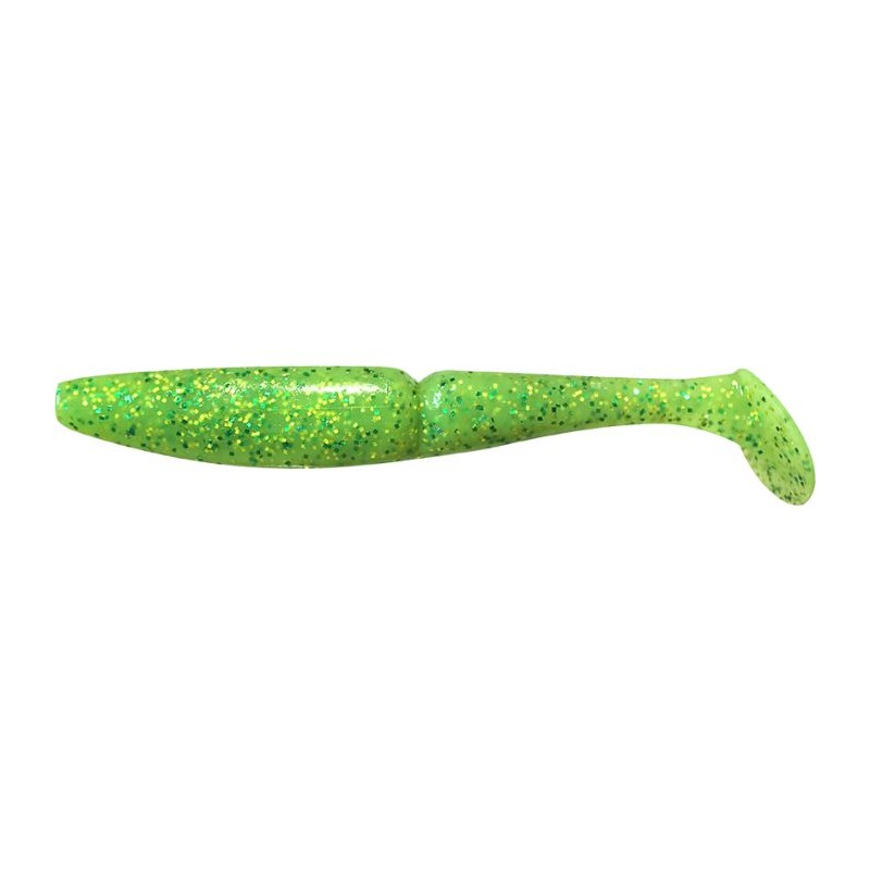 ONE UP SHAD 4 020 CHARTREUSE F (hard blister)
