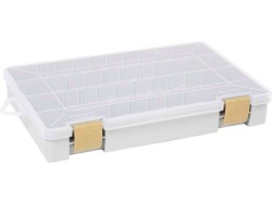 W3 TACKLE BOX GREY/CLEAR
